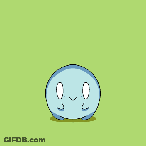 Cartoon Feet And Blue Ball GIF