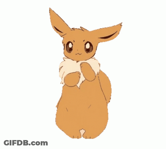 Cartoon Fennec Fox Dancing GIF