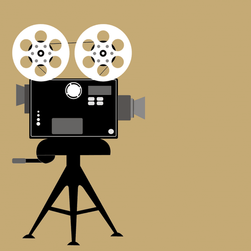 Cartoon Film Rolling GIF
