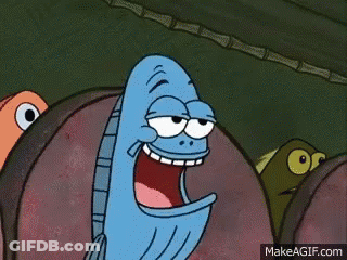 Cartoon Fish Mouth Open Makeagif.com GIF