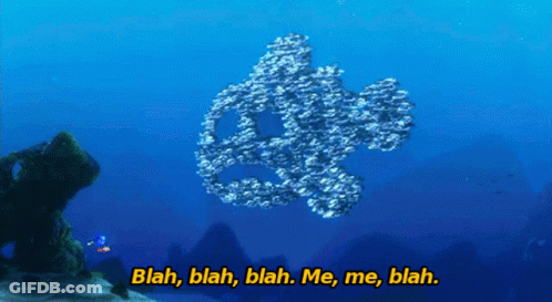 Cartoon Fish Swimming In Ocean GIF