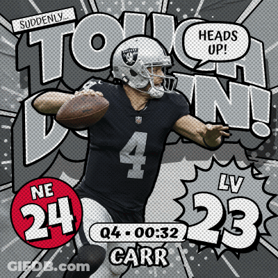 Cartoon Football Player Carr GIF