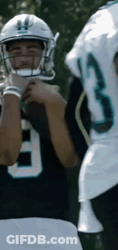 Cartoon Football Player Number 86 GIF