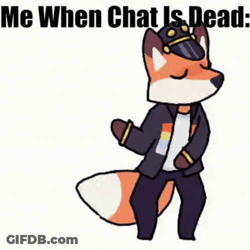 Cartoon Fox In Hat And Sunglasses Dancing GIF