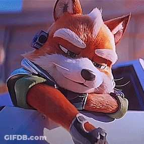 Cartoon Fox With Camera Head GIF