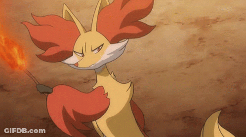 Cartoon Fox With Fire Coming Out Of Mouth GIF