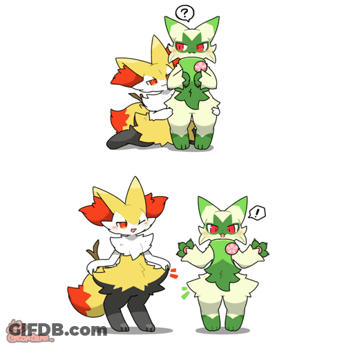 Cartoon Fox With Question Mark Above Head GIF