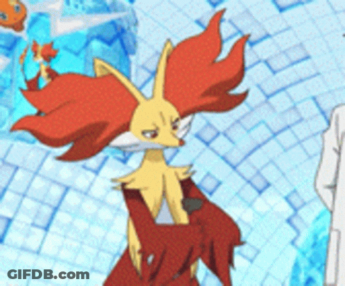 Cartoon Fox With Red Tail GIF