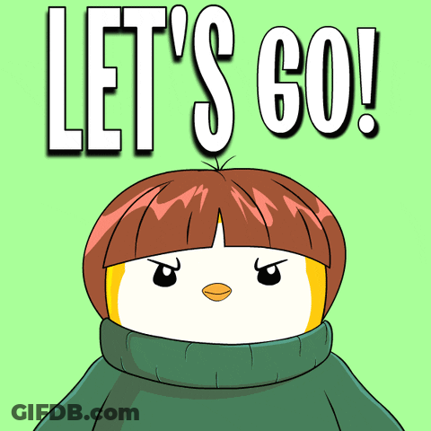 Cartoon Girl Arms In Air Woohoo Have A Nice Day GIF