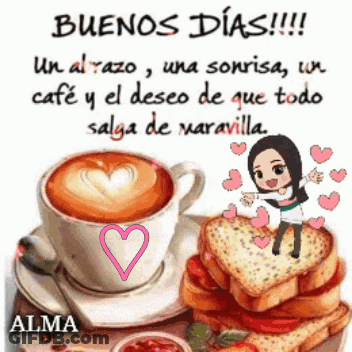 Cartoon Girl Drinking Red Cup Flora Makes Me Smile GIF
