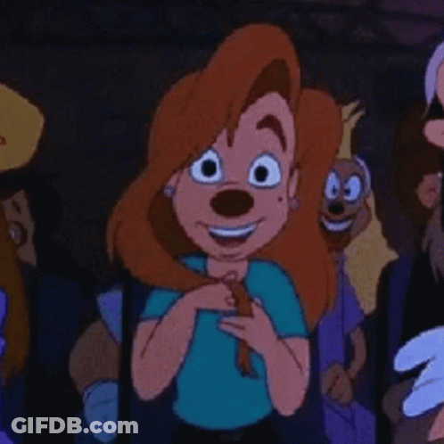 Cartoon Girl Eating Pizza GIF