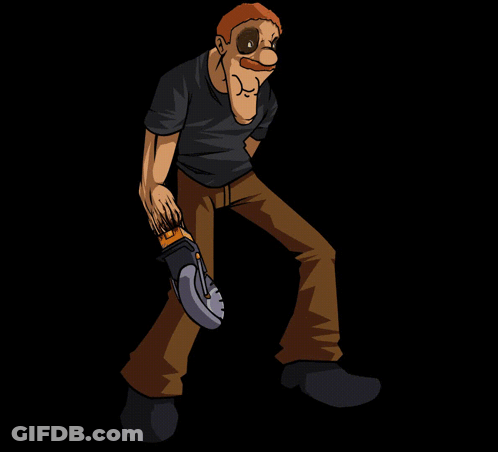 Cartoon Girl Holding Cell Phone With Jueves GIF