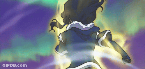 Cartoon Girl In Blue Coat Running GIF
