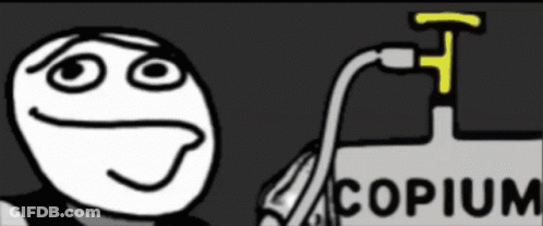 Cartoon Girl In Oxygen Mask And Hat GIF