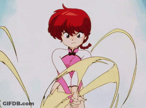 Cartoon Girl In Pink Leotard Holding Sword And Shield GIF