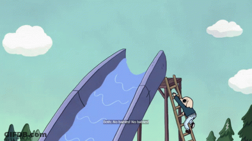 Cartoon Girl In Red Dress Summer Holidays GIF