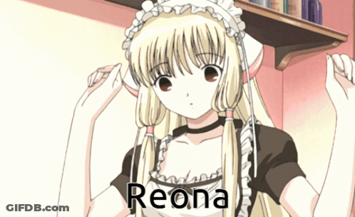 Cartoon Girl Reona GIF