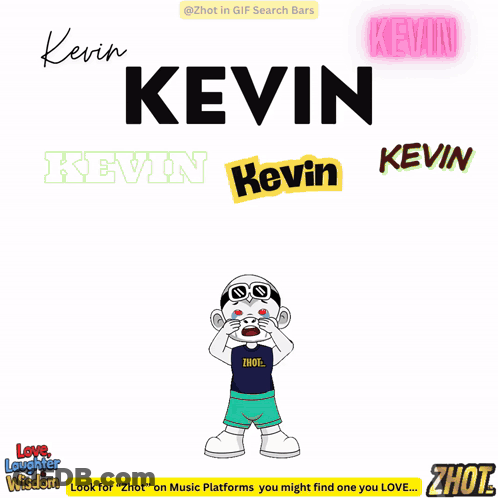 Cartoon Girl Riding Bike With Kevin In Background GIF