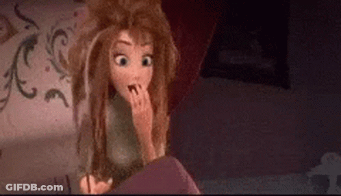 Cartoon Girl Saying Its Graduation Day GIF