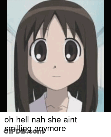 Cartoon Girl Saying Oh Hell Nah GIF