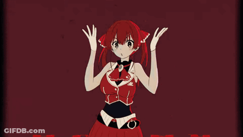 Cartoon Girl Tongue Out Giving OK Sign GIF