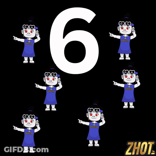 Cartoon Girl Wearing Emotions Shirt GIF
