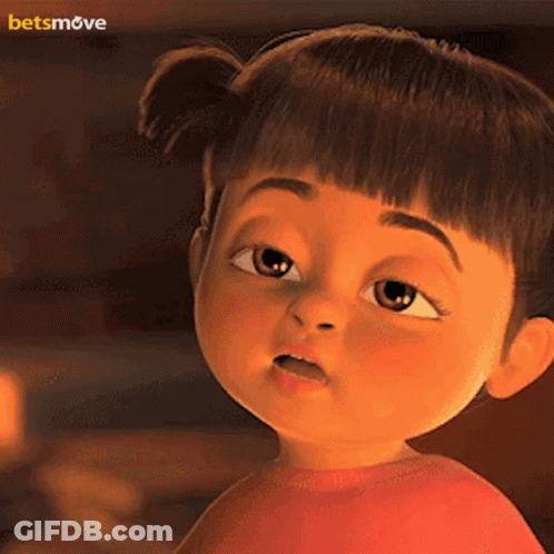 Cartoon Girl With Betsmove Logo GIF