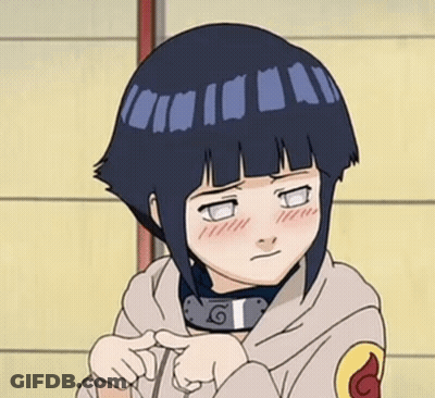 Cartoon Girl With Black Hair And Headband GIF