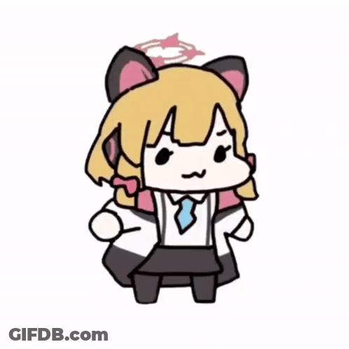 Cartoon Girl With Cat Ear Ohmygodtu GIF