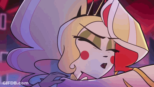Cartoon Girl With Crown GIF