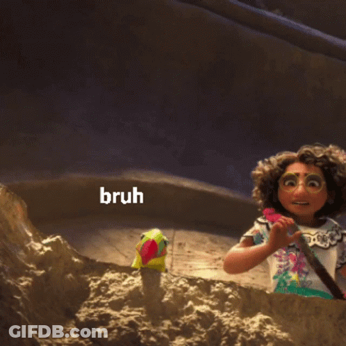 Cartoon Girl With Curly Hair And Yellow Jacket GIF