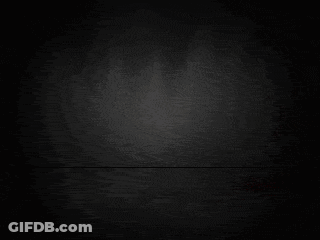 Cartoon Girl With Dark Eyes And Blue Shirt GIF