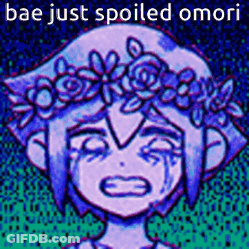 Cartoon Girl With Flower Crown GIF