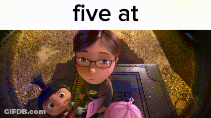 Cartoon Girl With Glasses Standing Next To Two Girls GIF