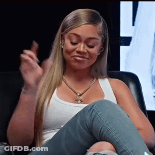 Cartoon Girl With Horns And Long White Hair GIF