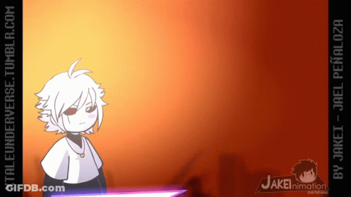 Cartoon Girl With Name Jakei GIF