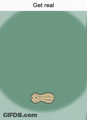 Cartoon Girl With Pink Hair Saying Get Real GIF
