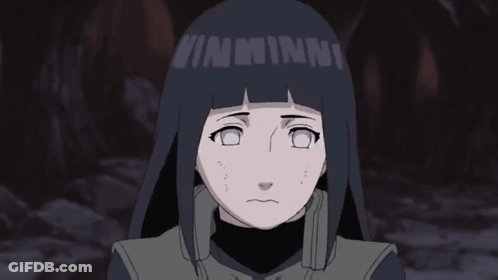 Cartoon Girl With Purple Eyes GIF