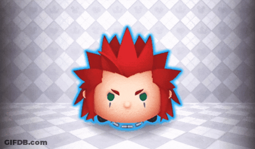 Cartoon Girl With Red Hair And Green Eyes GIF
