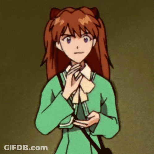 Cartoon Girl With Red Hair And Green Jacket GIF