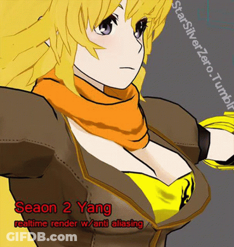 Cartoon Girl With Season 2 Yang GIF
