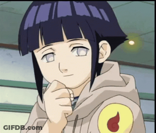 Cartoon Girl With Yellow Flame Patch On Sleeve GIF