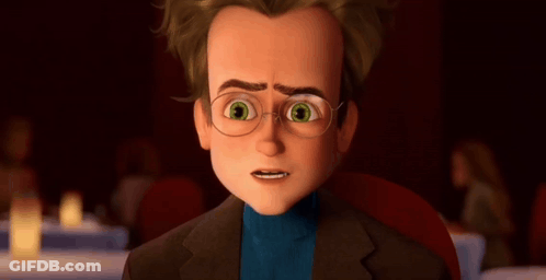 Cartoon Glasses Saying Well That Seems Kinda Petty GIF