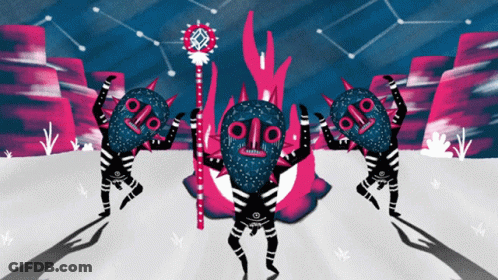 Cartoon Group Of People Saying Olo GIF