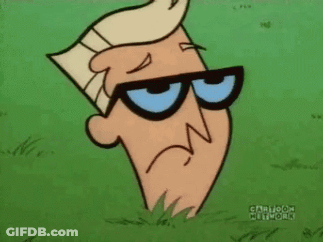 Cartoon Guy Under The Grass Feed Me GIF