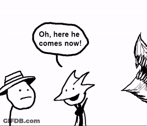 Cartoon Ha Curse Yeah Right Beside Towel Stack GIF