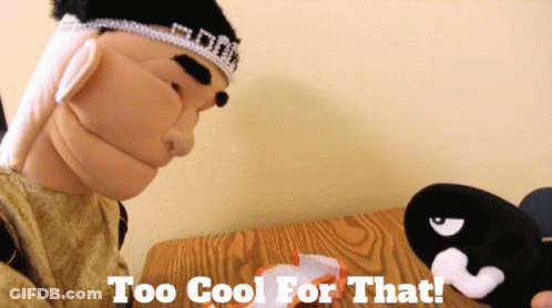 Cartoon Hamster Sunglasses Hat Too Cool To Spook GIF