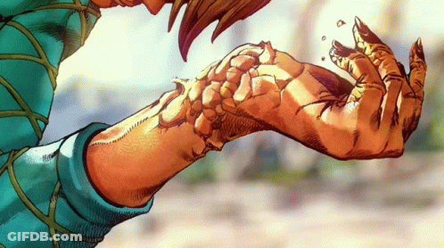 Cartoon Hand Holding Snake GIF