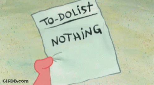 Cartoon Hand Holding To Do List GIF