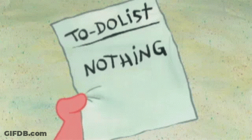 Cartoon Hand Holding To Dolist Nothing GIF